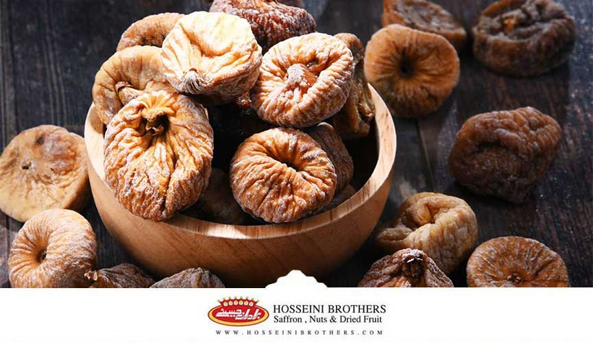 انجیرخشک در ظرف