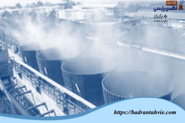 جریان-بخار-خروجی-در-برج-خنک-کننده-هیبریدی