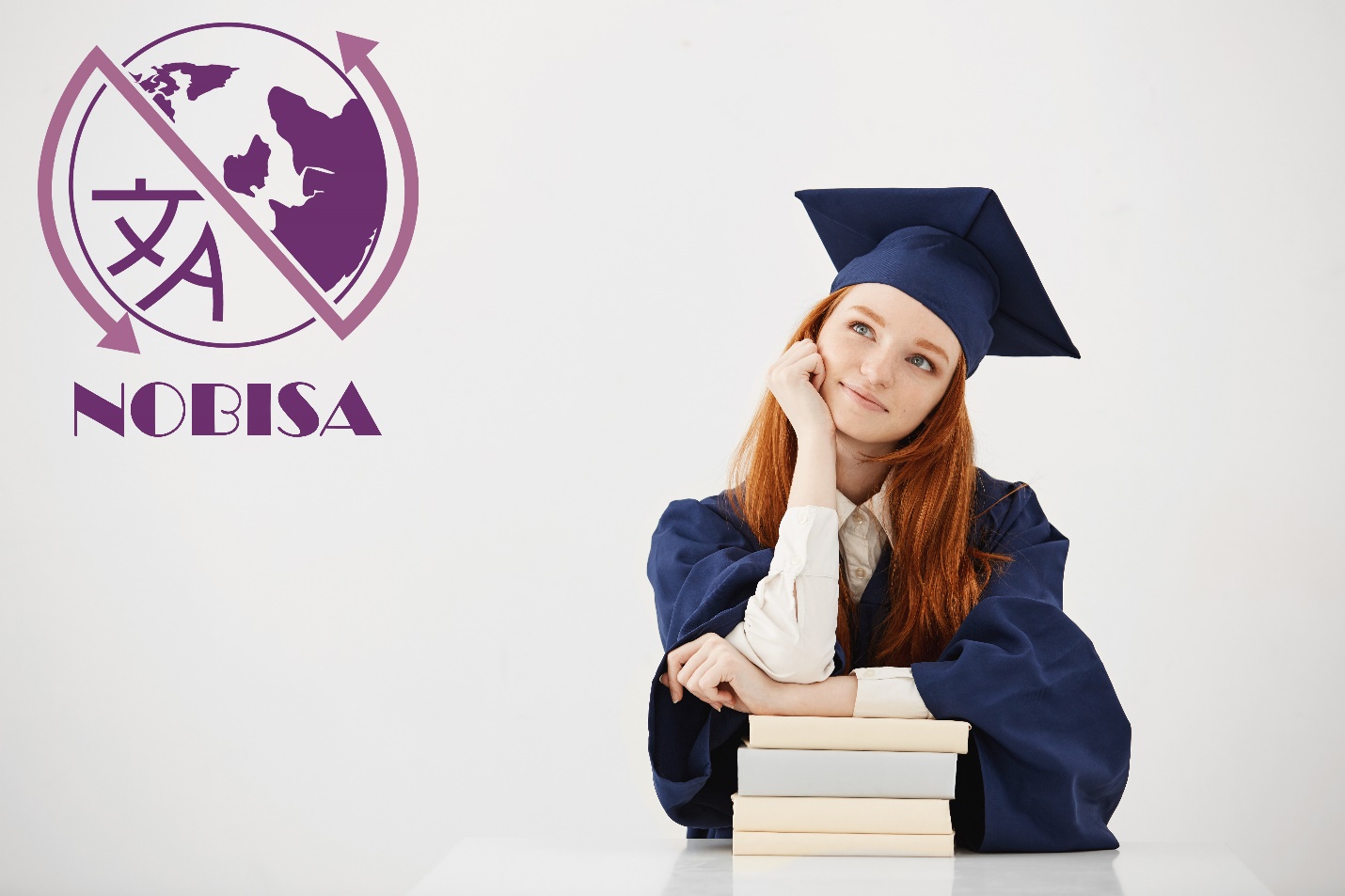 D:\Nobisa\رپورتاژ\dreamy-graduate-woman-smiling-thinking-sitting-with-books.jpg