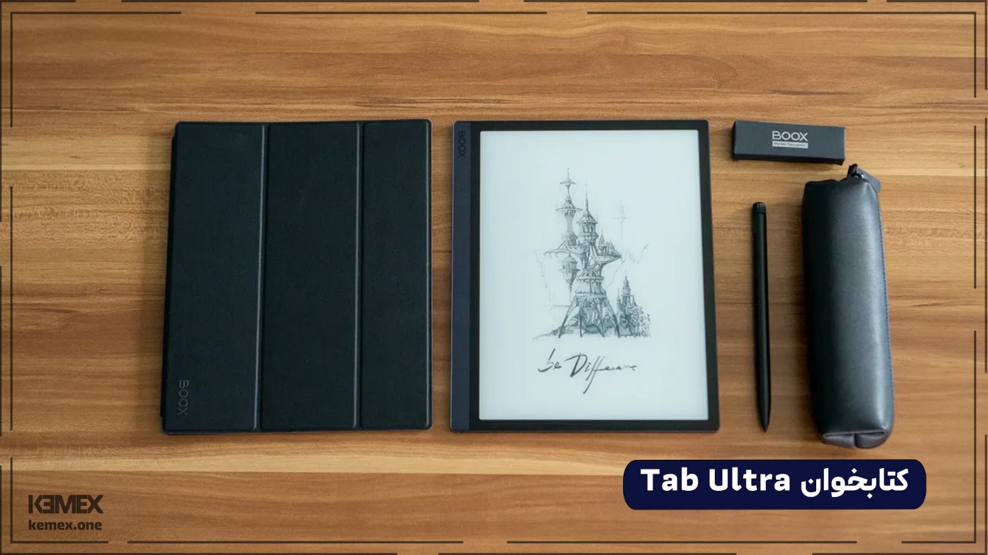 A tablet and pen on a tableDescription automatically generated