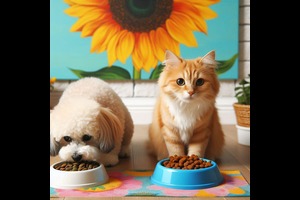 غذای خشگ گربه