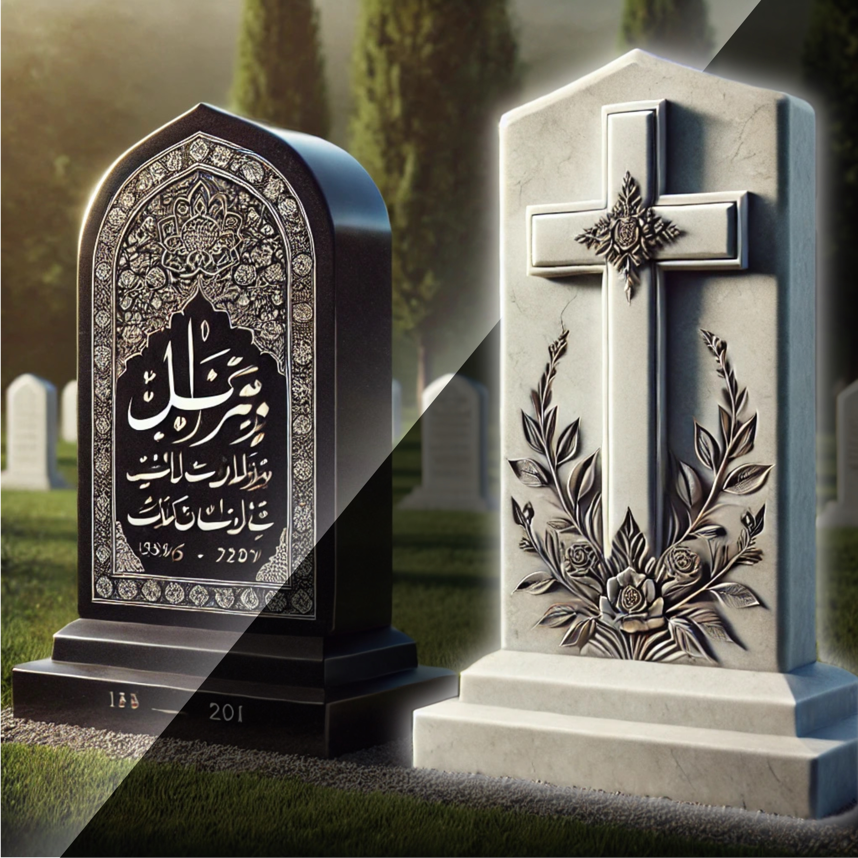 مقایسه سنگ قبر گرانیت ایرانی و خارجی