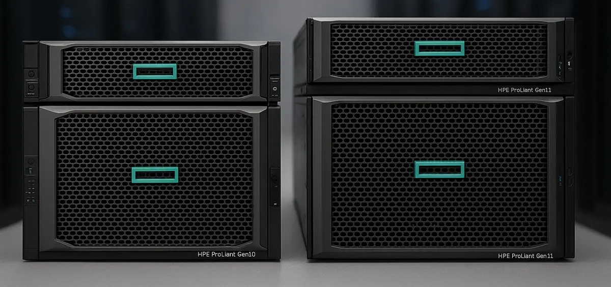 ارتقای زیرساخت IT با سرورهای قدرتمند HPE Proliant Gen10 و Gen11