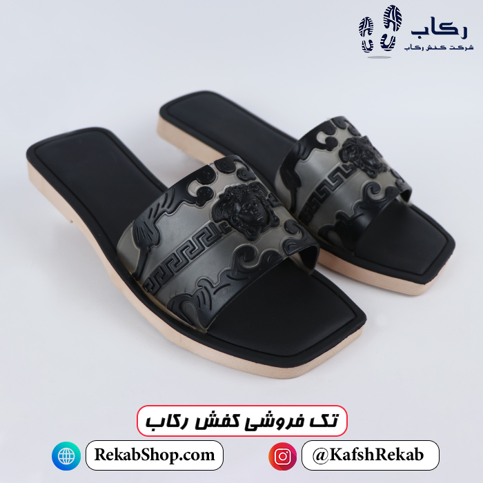 دمپایی زنانه مشکی