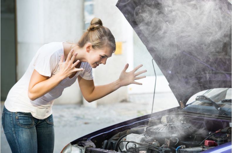 داغ کردن بیش از حد ماشین