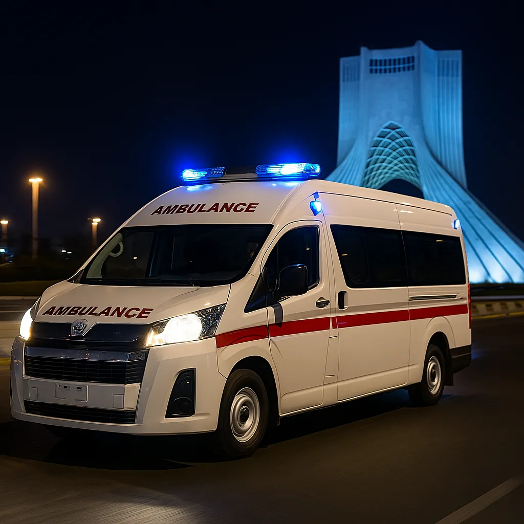 آمبولانس خصوصی غرب تهران، اعزام فوری کمتر از 10 دقیقه