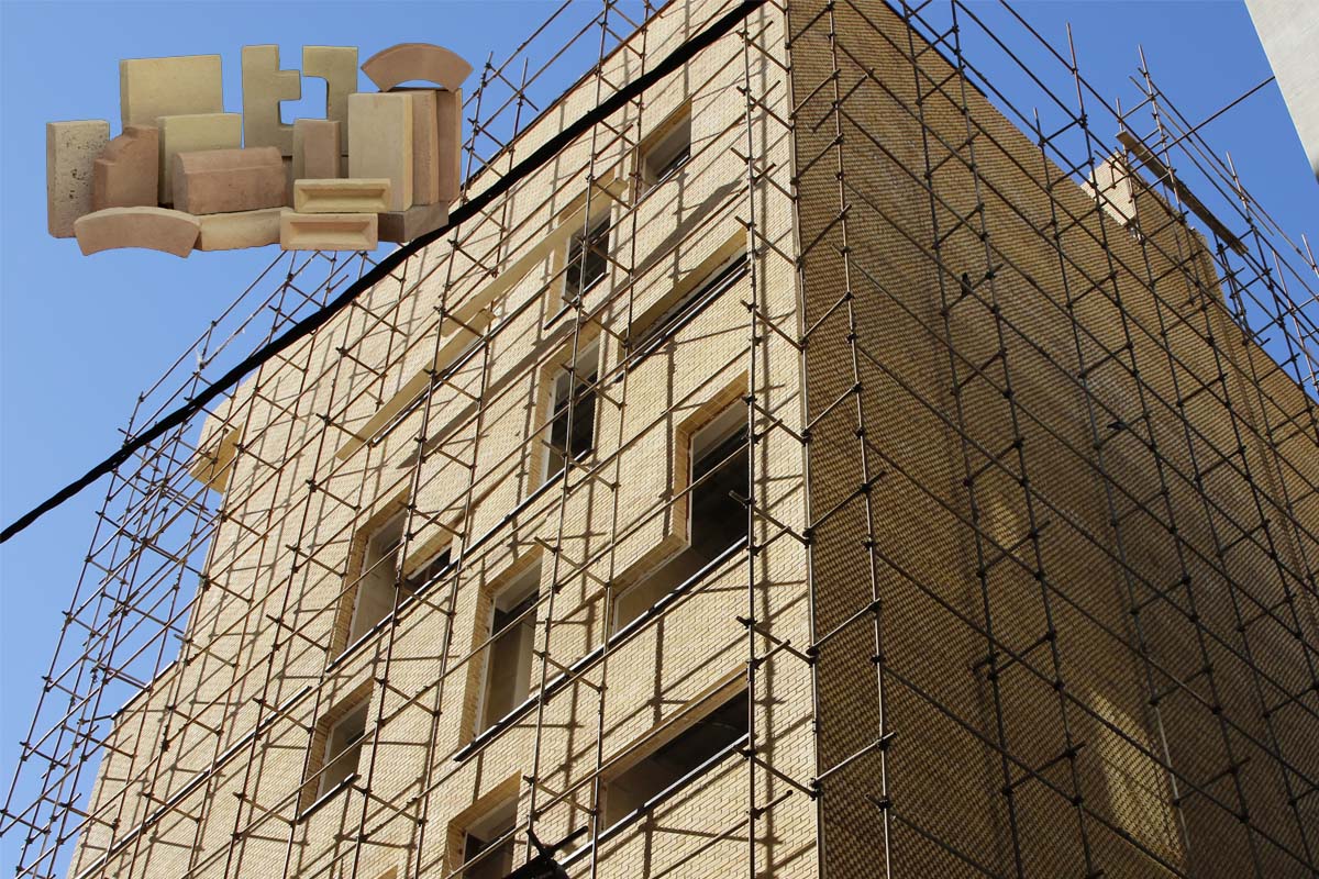 آجر قزاقی در معماری