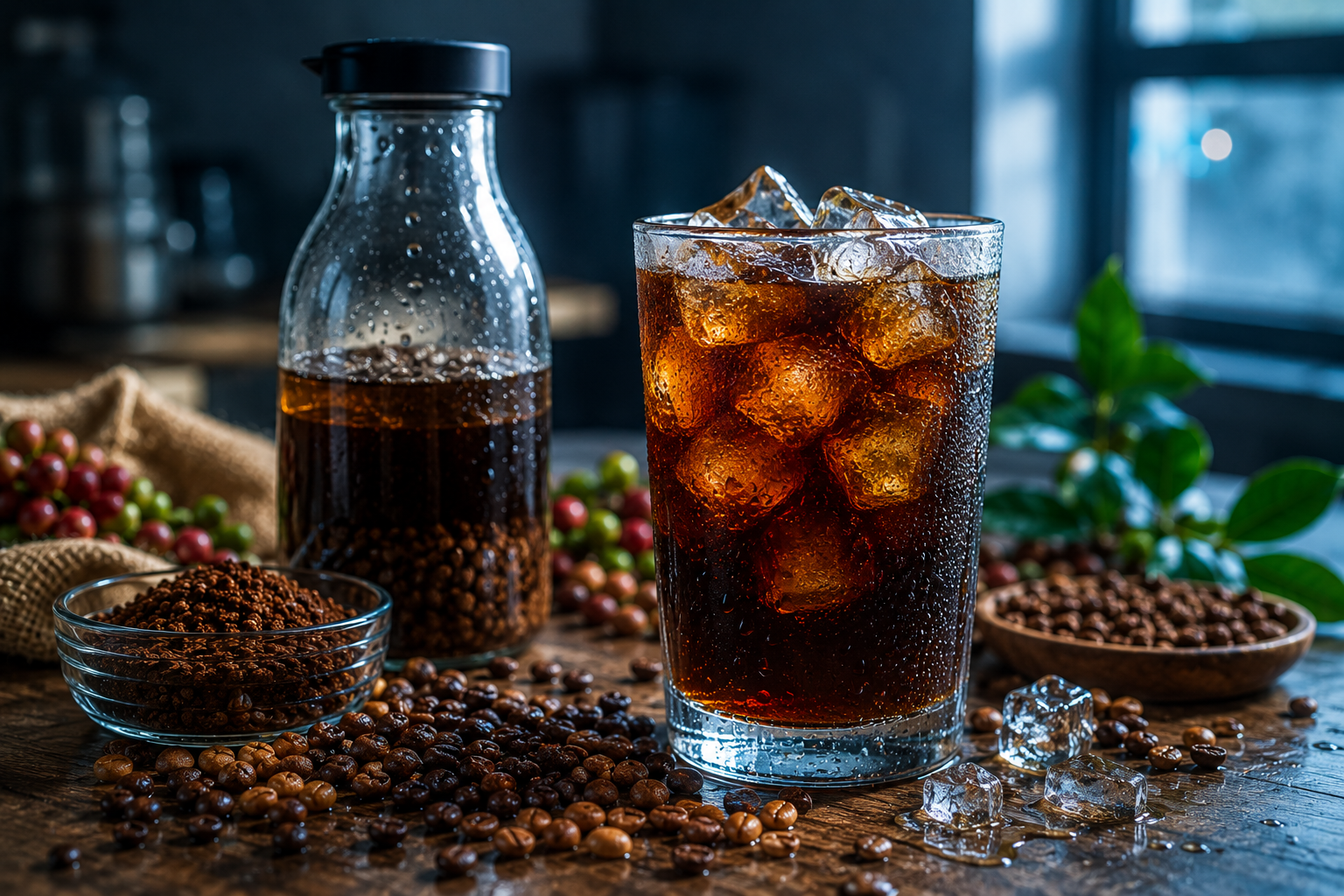 بهترین ترکیب قهوه برای سرو سرد یا کلدبرو