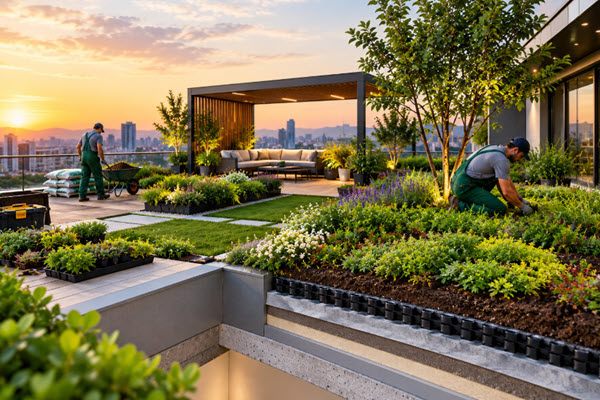 معرفی شرکت سبزپوشان آریا، گزینه ای مطمئن برای بام سبز
