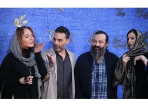 قهقهه شقایق دهقان روی فرش قرمز!