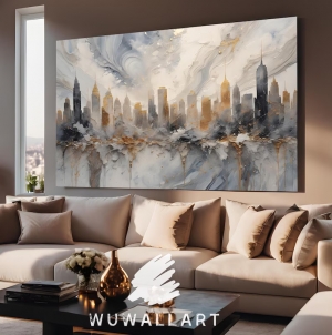 چه تابلویی برای پذیرایی مدرن مناسب است؟ راهنمای کامل انتخاب تابلو دیواری خاص و یونیک