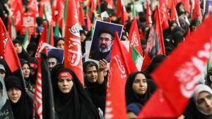  آیین بزرگداشت چهلم &laquo;آقای شهید ایران&raquo;؛ اهتزار پرچم خونخواهی