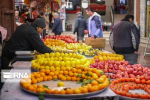 آرامش کامل و رونق در بازار مهاباد + عکس و فیلم