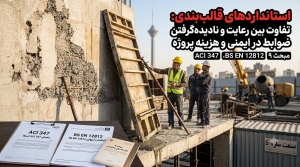 استانداردهای ملی و بین&zwnj;المللی قالب&zwnj;بندی بتن (ACI، BS، ISIRI)