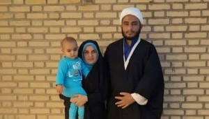 زوج طلبه&zwnj;ای که آمار فرزندآوری یک روستا را بالا بردند +عکس