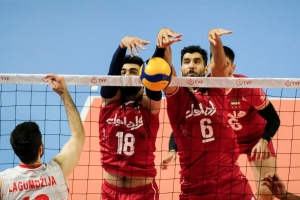 تیم ملی والیبال ایران مقابل اسلوونی شکست خورد.