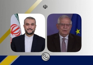 گفت&zwnj;و&zwnj;گوی تلفنی امیرعبداللهیان با جوزف بورل با موضوع رفع تحریم&zwnj;ها
