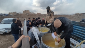 حضور تیم جهادی مقاومت حسینیون آذربایجان در خوی +ویدئو