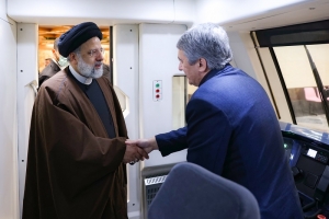 افتتاح  ۵ایستگاه جدید مترو تهران با حضور رئیسی +عکس