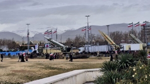 نمایش انواع موشک در راهپیمایی ۲۲ بهمن تهران