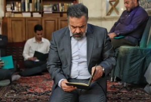 تصاویر| مداحان در مراسم بزرگداشت حاج مؤید