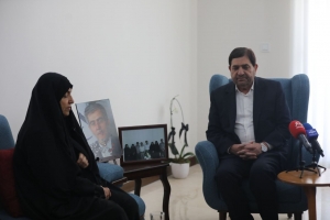 ابلاغ سلام رهبر انقلاب به خانواده شهید فریدون عباسی