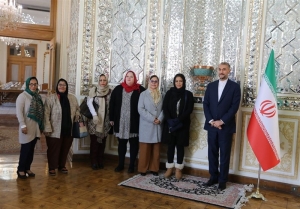 دیدار ۶ وزیر زن نیکاراگوئه با امیرعبداللهیان + عکس